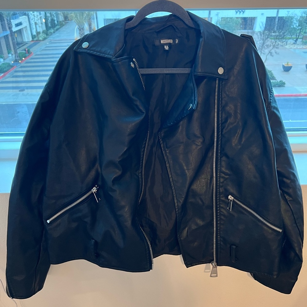 Misguided Leather Jacket